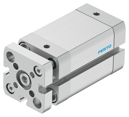 ADNGF-25-30-P-A Festo Pneumatic Compact Cylinder - 554234 25 mm Bore, 30 mm  Series, Double Acting Acting