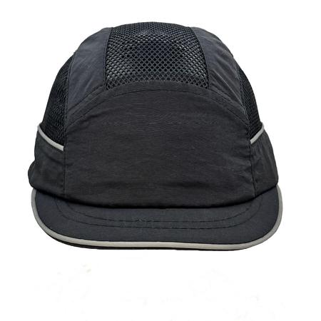 AIRC01V03STR SURFLEX Black Short Peaked Bump Cap, PPE Protective Material