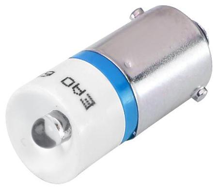 10-2512.1146 EAO Blue LED LED Reflector Bulb, 24V ac/dc, 680mcd