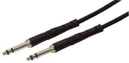 NRA-TT 2FT-BLACK Re-An Products Bantam (TT) to Bantam (TT) Aux Cable, 24in