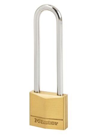 150EURDLJ Master Lock Padlock Brass Padlock, 7mm Shackle, 50mm Body