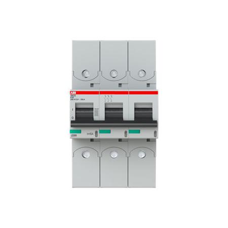 2CCS863002R0577 ABB S803S MCB, 3P, 50A Curve K, 690V AC, 50 kA Breaking Capacity