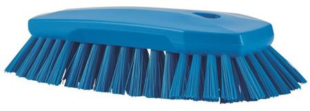 38924 Vikan Red Hand Brush for Brushing Dry, Fine Particles, Floors with brush included