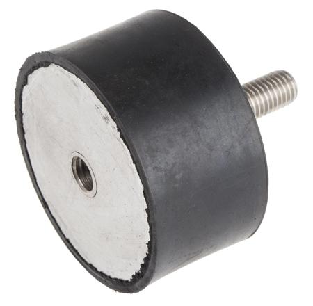 171-2612 RS PRO M12 Anti Vibration Mount, Male to Female Bobbin with 447.04kg Compression Load