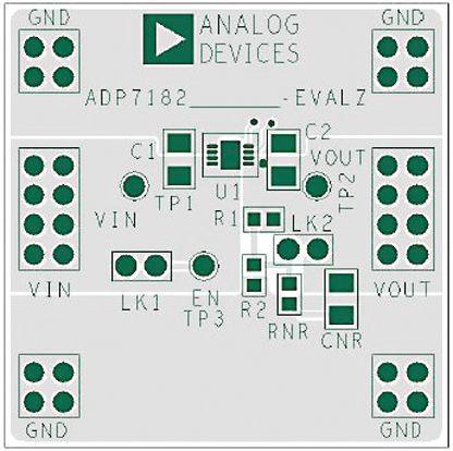 ADP7182CP-EVALZ Analog Devices  Linear Regulator for ADP7182 Evaluation Board