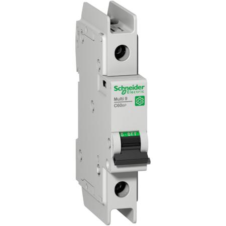M9F44106 Schneider Electric Multi9 MCB Mini Circuit Breaker, 1P Poles, 6A, Type Z, 277V AC