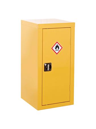 733-4906 RS Pro Yellow Lockable 1 Doors Hazardous Substance Cabinet, 900mm x 460mm x 460mm