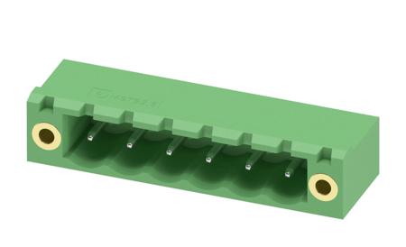 1776731 Phoenix Contact, 5.0mm Pitch, MSTB 2.5/ 6-GF, 6 Way, Pluggable Terminal Block, Header, Solder Termination,