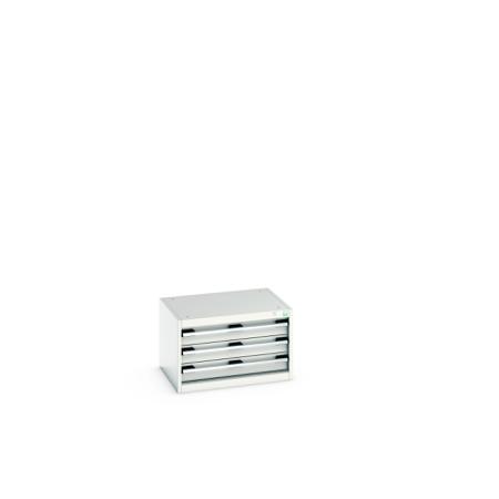 40011068-16V Bott 3 Cabinet, Steel, 400mm x 525mm x 650mm, Light Grey