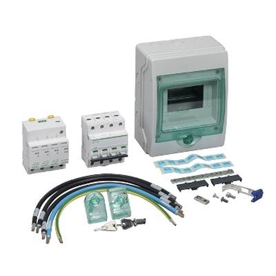 PRD1PN8 Schneider Electric, Acti9 Surge Arrester 400 V ac Maximum Voltage Rating 8kA Maximum Surge Current Surge Arrester