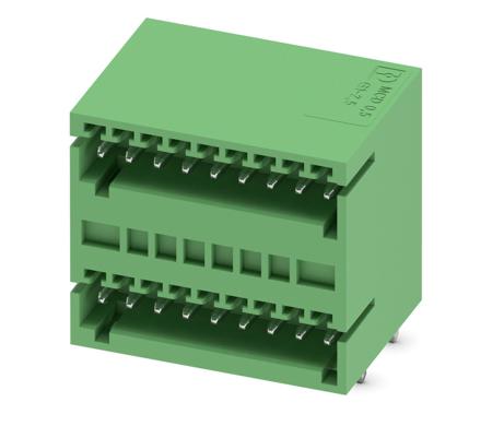 1894875 Phoenix Contact, 2.5mm Pitch, MCD 0.5/ 9-G1-2.5, 9 Way, Pluggable Terminal Block, Header, Solder Termination,
