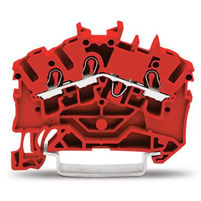 2002-6303 WAGO TOPJOB S Series DIN Rail Terminal Block, 2.5mm², 1-Level, Push In Termination, ATEX, CSA, IECEx