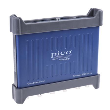 PicoScope 3403D Pico Technology 3403D PicoScope 3000 Series, 50MHz PC Based Oscilloscope, 4 Analogue Channels - UKAS Calibrated