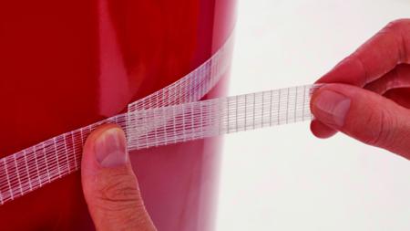 04591-00002-00 Tesa 4591 Transparent Strapping Tape, 50m x 25mm