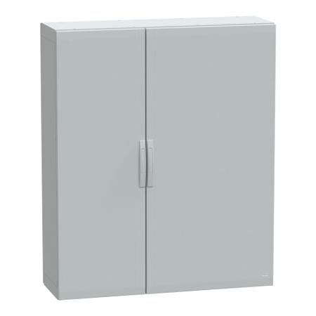 NSYPLA15124G Schneider Electric NSYPLA, Double Door Floor Standing Enclosure, 1500 x 1250 x 420mm, IP65