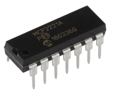 MCP2221A-I/P Microchip , USB Bridge IC, 12Mbps, 3 to 5.5 V, 14-Pin PDIP