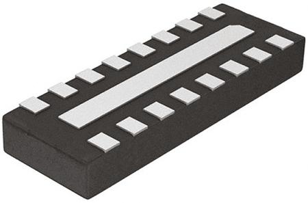 TPD8F003DQDR Texas Instruments, , EMI Filter IC 200 MHz, WSON, Surface, Flat Contact 0.75 mm 3.4 mm, 1.45 mm