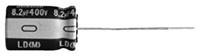 ULD2W220MHD Nichicon 22μF Aluminium Electrolytic Capacitor 450V dc, Radial, Through Hole -