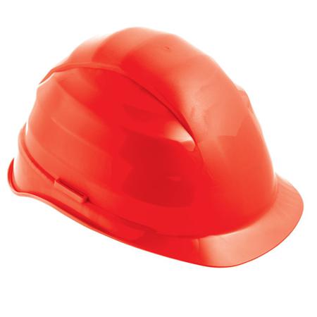 2E3000RT0000 Skytec Rockman Red Safety Helmet , Adjustable