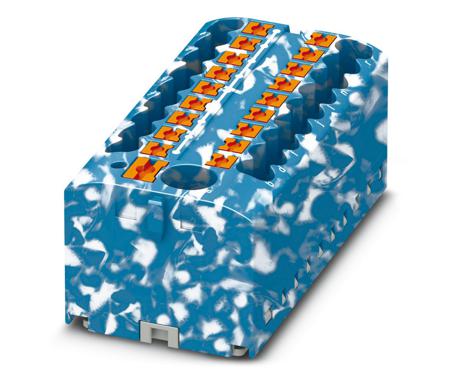 1091673 Phoenix Contact Distribution Block, 6mm², 24A, 450 V, Blue, White