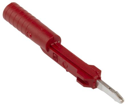 3032732 Phoenix Contact Red, Male Test Connector Adapter