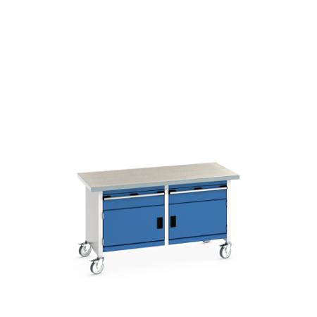 41002105-11V Bott 41002105.11V Portable Sheet Steel Workbench, 840mm x 750mm x 1500mm