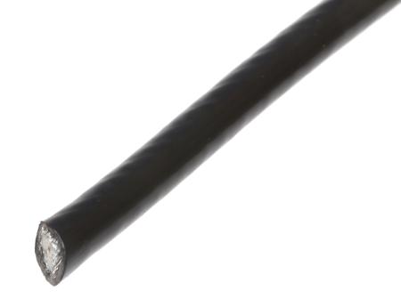 6458 BK005 Alpha Wire Alpha Essentials Data & Bus Cable Series, 30 m, RG6/U Coaxial, Unterminated 75 Ω