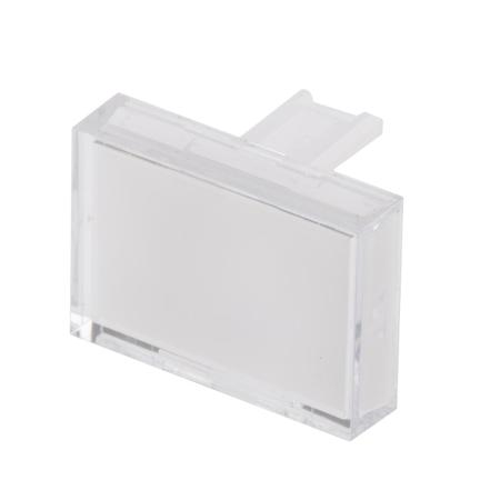 745-2593 RS PRO White Rectangular Push Button Lens for Use with SD16 Series