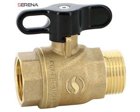 570006S Sferaco Nickel Plated Brass Ball Valve, Ball Valve, Threaded, BSP 1in, 40bar Operating Pressure