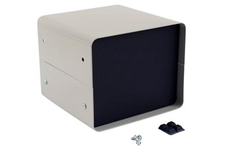 1401AA Hammond 1401 Grey, Aluminium & Steel Enclosure, 152 x 152 x 127mm