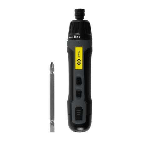 T4930 CK Pozidriv, Slotted Electronic Screwdriver, PZ2, SL4 Tip, 190 mm Overall