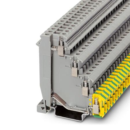 2718015 Phoenix Contact  5, VIOK 1 Series Grey, 2.5mm², 4-Level, Screw Termination