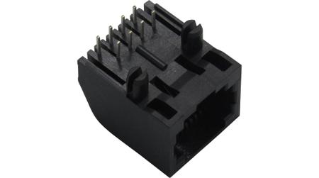 RND-765-00013 RND RND 765 Series Female RJ Connector, PCB Right Angle 1 Port