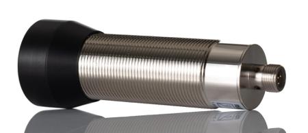 256-5747 RS PRO Ultrasonic Barrel-Style Proximity Sensor, M30 x 1.5, 200 → 4000 mm Detection, 4 → 20 mA Output,