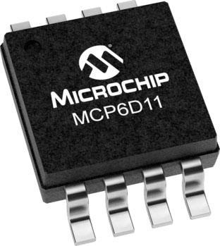 MCP6D11-E/MS  Microchip, Differential Amplifier 8-Pin MSOP
