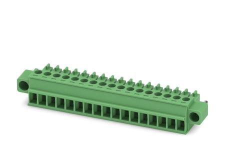 1847275 Phoenix Contact, 3.5mm Pitch, MC 1.5/17-STF-3.5, 17 Way, , Pluggable Terminal Block, Plug, Cable Mount, Screw