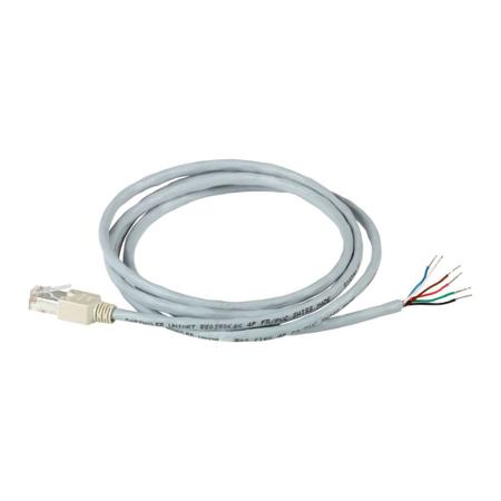 115387 EU4A-RJ45-CAB2 Eaton, EU4A Series Standard RJ45 Connector, 200mm Cable Length for Use with EC4E, EC4P, MFD-CP4-CO