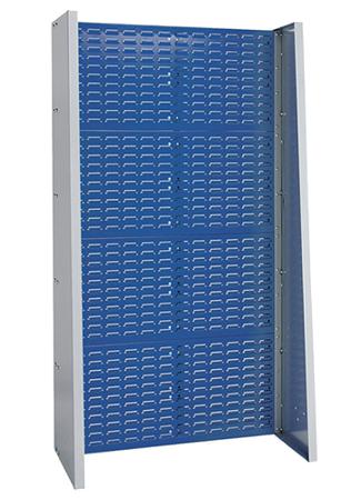 12102092.11 Bott Steel Louvre Panel Storage Unit, 452mm x 1015mm x 1835mm, Blue