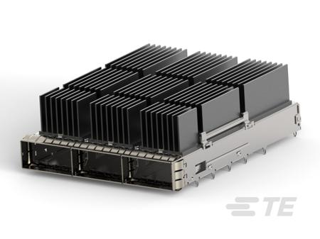 2342886-3 TE Connectivity QSFP Connector, Cage & Heatsink 3-Port 1-Position,