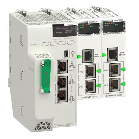 BMEP582020 Schneider Electric Modicon M580 PLC CPU, Ethernet Networking Mini USB Interface, 8 MB Program Capacity, 24 V dc