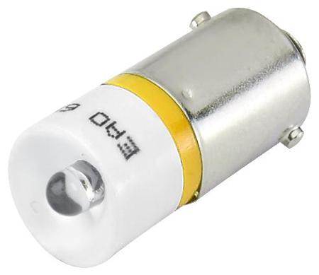 10-2513.1144 EAO Yellow LED LED Reflector Bulb, 28V ac/dc, 270mcd