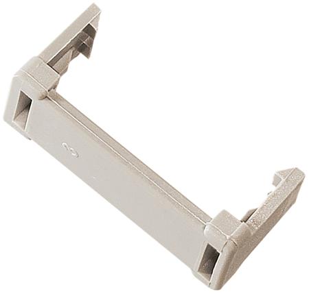 09662080001 HARTING, D-Sub Series Strain Relief Clamp For Use With D-sub IDC 15-Pole