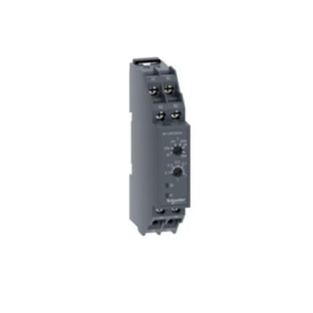 RE10RCMUN Schneider Electric RE10R Series DIN Rail Electronic Timing Relay, 1-Contact, 24 240, 1 CO Switch Configuration