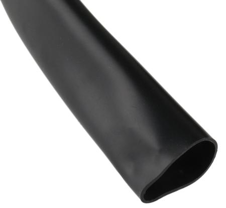 P1053/4 BK007 Alpha Wire PVC Black Cable Sleeve, 19.05mm Diameter, 15m Length, FIT Wire Management Series