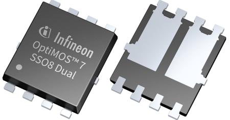 IAUCN04S7N040DATMA1 Infineon IAU Dual Dual N-Channel MOSFET, 82 A, 40 V, 8-Pin PG-TDSON-8