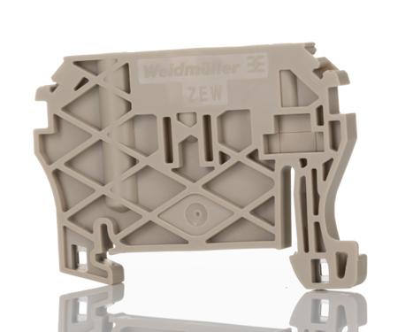 9540000000 Weidmuller P Series End Stop for Use with DIN Rail Terminal Blocks