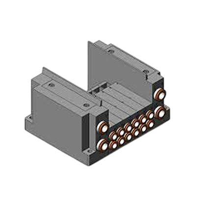 SS5Y3-10S0-06B-C6-NA SMC SY3000 series 6 station One-Touch Fitting 6 mm Manifold Base for use with Valve,