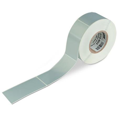210-812 WAGO 210 Silver Label, 50mm Width, 25mm Height, 500Per Pack Qty
