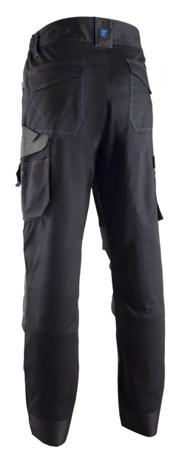 5TLP01R2XL Coverguard TELICA II Black, Blue 's Cotton, Elastane, Polyester Stretchy Work Trousers 42.5 → 45.3in, 108