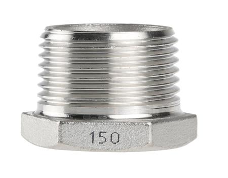 499-3524 RS Pro Stainless Steel Hexagon Bush 3/4in R(T) Male x 1/2in G(P) Female 0.91in